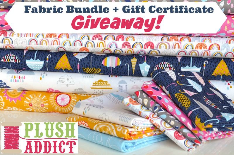 Sew Can Do Plush Addict Fabric Bundle + Gift Certificate Giveaway